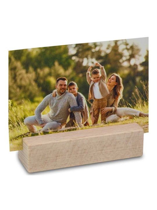 SUPPORTO IN LEGNO PER FOTO /  CARTOLINE